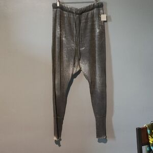 Intimately Free People Women's Washed Black Casual Jeannie Harem Pants